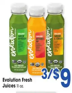 Jewel-Osco Evolution Fresh Juices offer