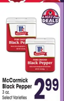 Jewel-Osco McCormick Black Pepper offer