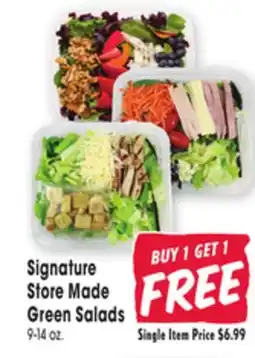 Jewel-Osco Signature Store Made Green Salads offer