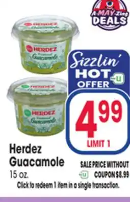 Jewel-Osco Herdez Guacamole offer