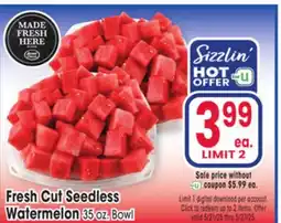 Jewel-Osco Fresh Cut Seedless Watermelon offer
