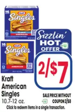 Jewel-Osco Kraft American Singles offer