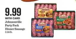 Mariano's Johnsonville Party Pack Dinner Sausage offer