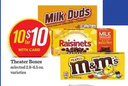 Mariano's Theater Boxes offer
