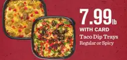 Mariano's Taco Dip Trays offer