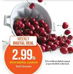 Mariano's Red Cherries offer
