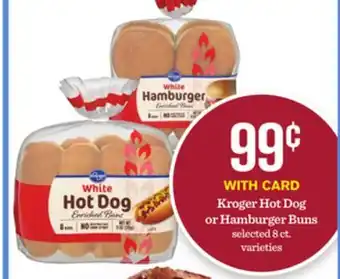 Mariano's Kroger Hot Dog or Hamburger Buns offer