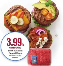 Mariano's Fresh 80% Lean Ground Chuck offer