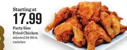 Mariano's Party Size Fried Chicken offer