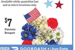 Mariano's Patriotic Bouquet offer