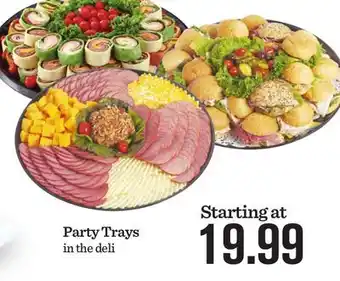 Mariano's Party Trays offer