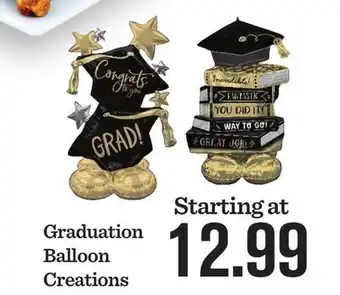 Mariano's Graduation Balloon Creations offer