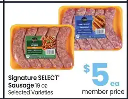 Albertsons Signature SELECT Sausage - 19 oz Selected Varieties offer