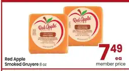 Albertsons Red Apple Smoked Gruyere - 8 oz offer