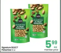 Albertsons Signature SELECT Pistachios - 12 oz offer