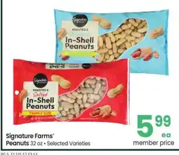 Albertsons Signature Farms Peanuts - 32 oz • Selected Varieties offer