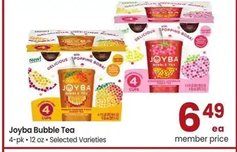 Albertsons Joyba Bubble Tea - 4 - pk • 12 oz • Selected Varieties offer