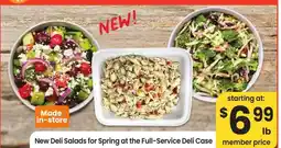 Albertsons New Deli Salads for Spring at the Full-Service Deli Case offer