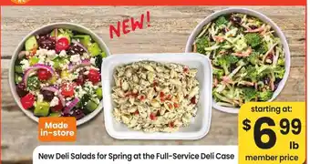Albertsons New Deli Salads for Spring at the Full-Service Deli Case offer