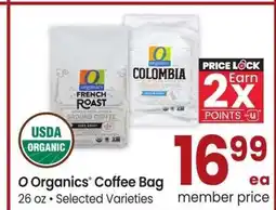 Albertsons O Organics Coffee Bag - 26 oz • Selected Varieties offer