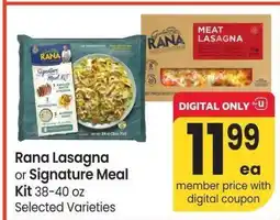 Albertsons Rana Lasagna or Signature Meal Kit - 38-40 oz Selected Varieties offer