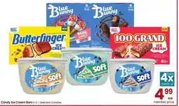 Albertsons Candy Ice Cream Bars - 6 ct • Selected Varieties offer