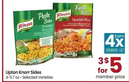 Albertsons Lipton Knorr Sides - 4-5.7 oz, Selected Varieties offer