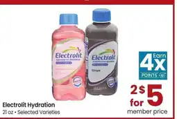 Albertsons Electrolit Hydration - 21 oz • Selected Varieties offer