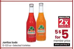 Albertsons Jarritos Soda* - 12-12.5 oz, Selected Varieties offer