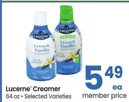 Albertsons Lucerne Creamer - 64 oz, Selected Varieties offer