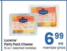 Albertsons Lucerne Party Pack Cheese - 16 oz • Selected Varieties offer