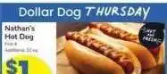 Albertsons Nathan's Hot Dog offer
