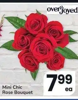 Albertsons Mini Chic Rose Bouquet offer