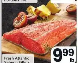 Albertsons Fresh Atlantic Salmon Fillets offer