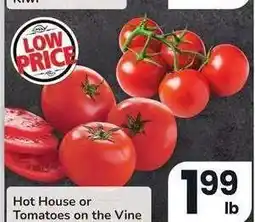 Albertsons Hot House or Tomatoes on the Vine offer