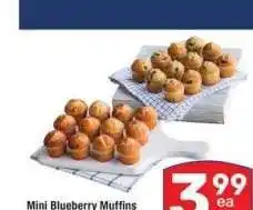 Albertsons Mini Blueberry Muffins - Chocolate Chip or Banana 12 ct offer