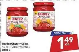 Albertsons Herdez Chunky Salsa - 15 oz., Select Varieties offer