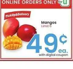 Albertsons Mangos offer