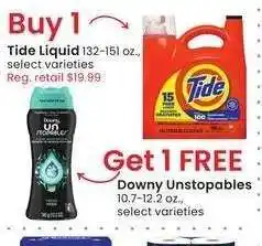 Albertsons Tide Liquid - 132-151 oz., select varieties offer