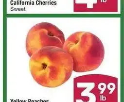 Albertsons Yellow Peaches - Large offer