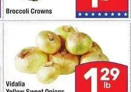 Albertsons Vidalia Yellow Sweet Onions - Large size offer