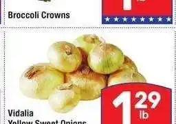Albertsons Vidalia Yellow Sweet Onions - Large size offer