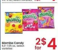 Albertsons Mamba Candy - 6.3-7.05 oz., select varieties offer
