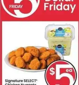 Albertsons Signature SELECT Chicken Nuggets 20 ct. or Salad 2-3 lb. - Selected varieties offer