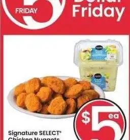 Albertsons Signature SELECT Chicken Nuggets 20 ct. or Salad 2-3 lb. - Selected varieties offer