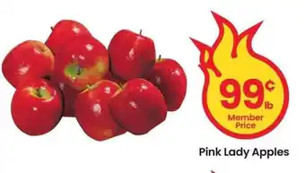 Albertsons Pink Lady Apples offer