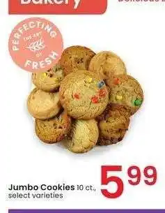 Albertsons Jumbo Cookies - 10 ct., select varieties offer