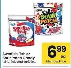 Albertsons Swedish Fish or Sour Patch Candy - 1.8 lb. Selected varieties offer