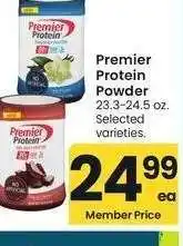 Albertsons Premier Protein Powder - 23.3-24.5 oz. Selected varieties offer
