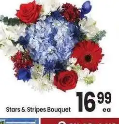 Albertsons Stars & Stripes Bouquet offer
